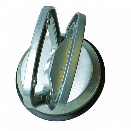 Ventuza din aluminium , 50 KG 115mm , Silverline Single Suction Pad Aluminium