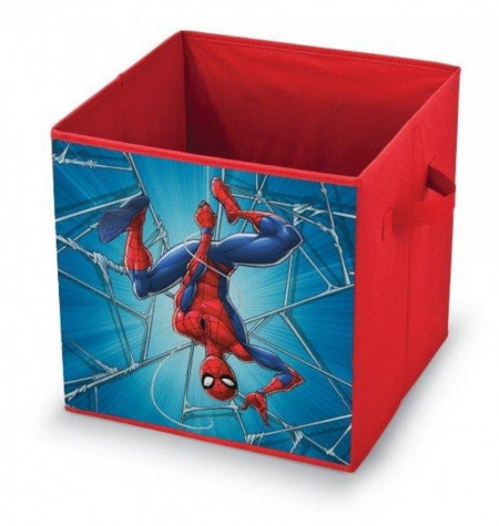 Cutie depozitare fara capac, Spiderman, 32x32x32 cm, Marvel