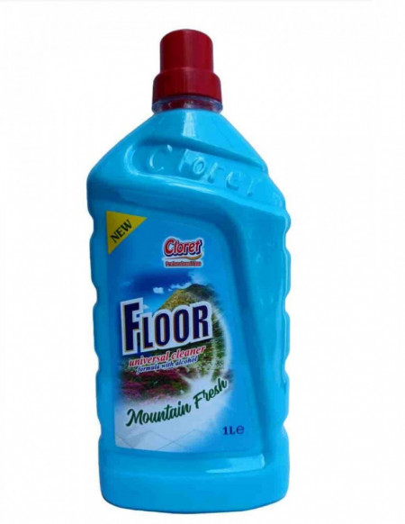 Detergent concentrat pentru pardoseli, Cloret Mountain Fresh, 1L