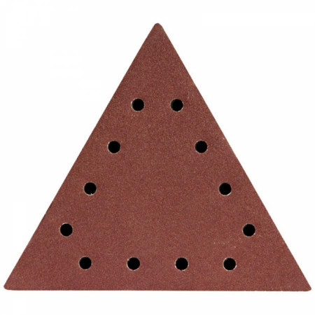 Disc unghiular de polisat, grit 240, set 5 buc, cu gauri, Dedra