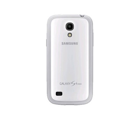 Husa de protectie Samsung pentru Galaxy S4 Mini I9195, Alb