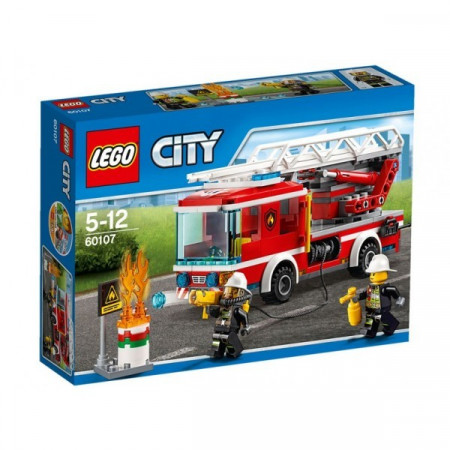 LEGO® City Camion de pompieri cu scara 60107