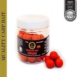 Momeala atractiva pescuit Pop-up solubil capsuna, 75gr