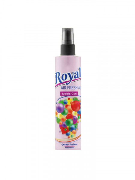 Odorizant , parfum camera, auto, 100 ml, pulverizator mecanic, Bubble Gum, Royal