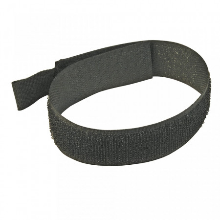 Set 10 benzi textile cu arici, 150mm, negre, Fixman