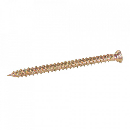 Set 100 suruburi fixare profesionala directa in beton, tamplarie PVC, 7.5 x 112mm, TORX T30, F.F. GROUP