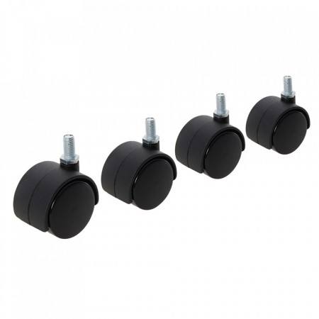 Set 4 roti pvc cu surub , mobila, M8, Fixman