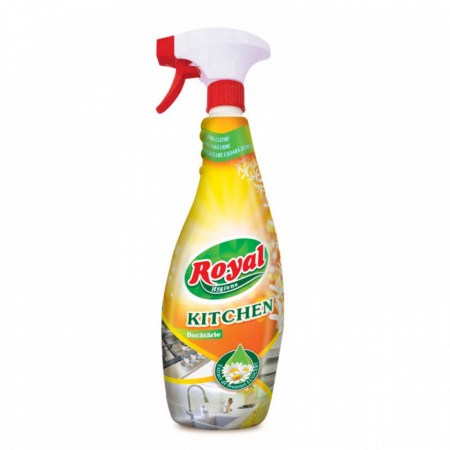 Solutie curatat pentru bucatarie, Royal Hygiene, 750 ml, cu extract de musetel