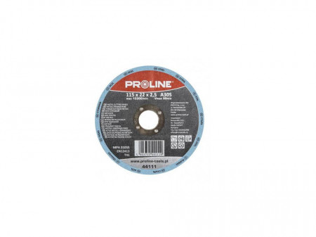 Disc profesional flex debitare metale, extra dur, 125 x 1mm, A60S, Proline