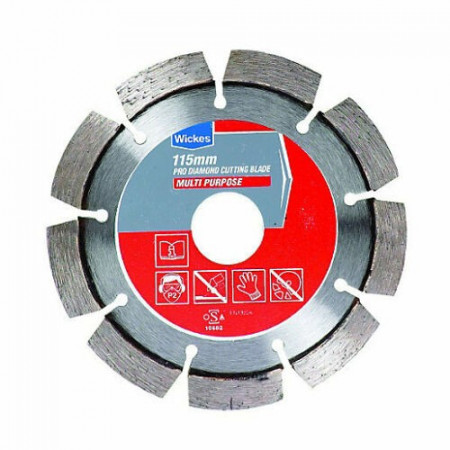 Disc profesional universal, toate suprafetele, 115 x 22.23, Wickes