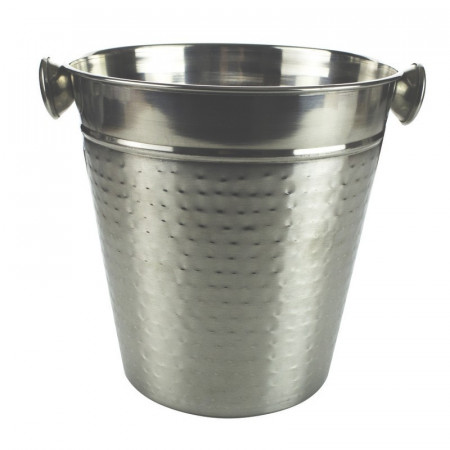 Frapiera cu cleste pentru servire cuburi de gheata, cleste inclus, material inox, 14cm, VKTools