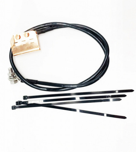 Kit impamantare cablu tv, cablu antena exterioara, 0.85m, 10mm