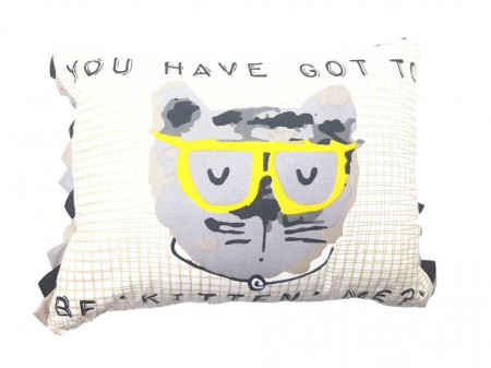 Perna decorativa George England, Kitten, 40x27cm
