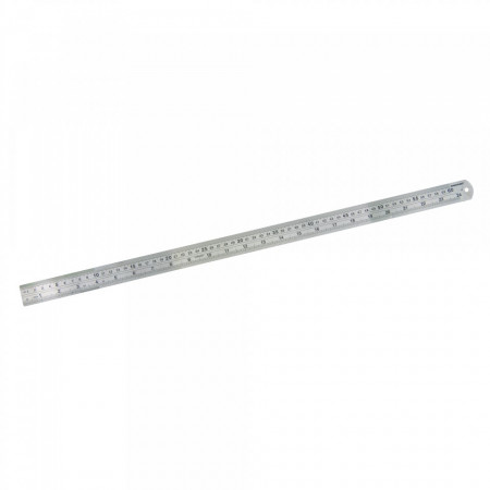 Rigla din otel cu gradatii 600 mm Silverline Steel Rule , Silverline Steel Rule