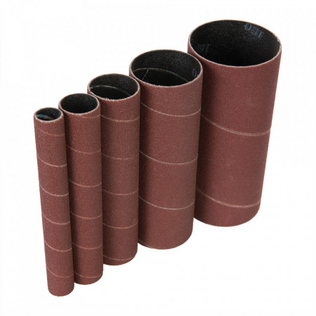 Set 5 rezerve abrazive cilindrice slefuitor banc , oxid de aluminiu, grit 150, Triton