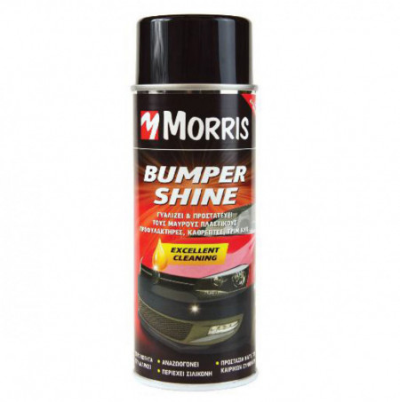 Spray profesional silicon intretinere bari plastic auto, plastice, cauciuc, 400 ml, Morris
