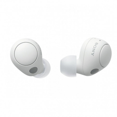 Casti In-Ear Sony WF-C700N, True Wireless, Noise Cancelling, Bluetooth, Microfon, Conexiune multipunct, Fast Pair, IPX4, Alb