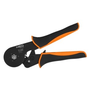 Cleste de sertizare pentru mansoane de capat 6 pietre, diametrul mansonului: 0,1 - 16 mm2