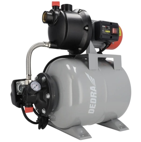 Hidrofor apa, 800W, butelie 19L, adancime 8m, inaltime pompare 40m, Dedra