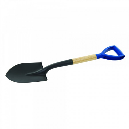Lopata 700mm , lama 210mm x 150mm , Silverline Wooden Round Head Micro Shovel