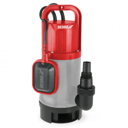 Pompa submersibila apa curata murdara cu plutitor, 1000w, 17000L/ora, 1'',5/4'',3/2", Dedra