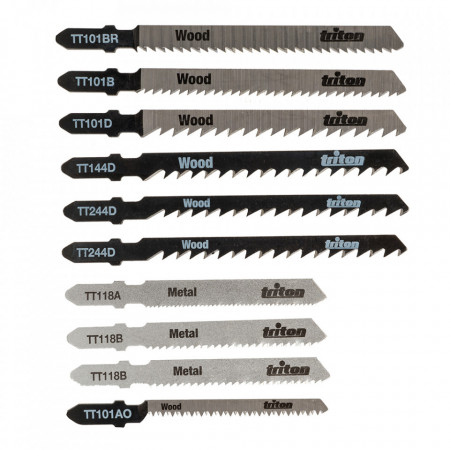 Set 10 panze profesionale fierastrau pendular, lemn, metal, Triton