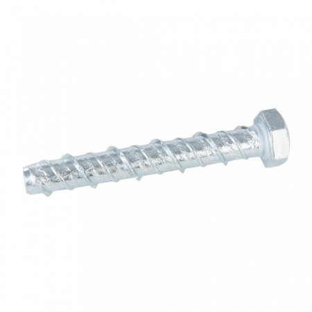 Set 10 suruburi fixare directa in beton si zidarie, M10 x 75mm, Fixman
