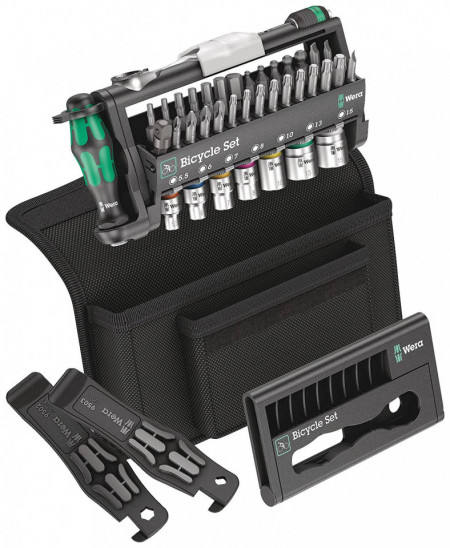 Set profesional scule bicicleta, 41 piese, Wera Bicycle Set 3