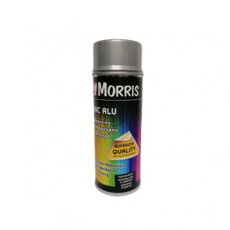 Spray vopsea profesional, zinc aluminiu, 400ml, Morris