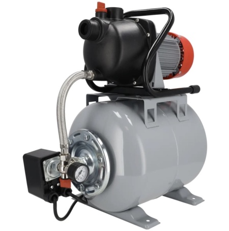 Hidrofor apa, 1200W, butelie 19L, adancime 8m, inaltime pompare 48m, Dedra