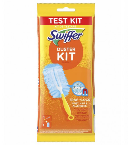 Pamatuf pentru curatarea prafului Swiffer Duster Kit Trap & Lock