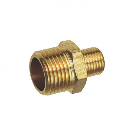 Reductie furtun compresor filet exterior 1/2 , filet exterior 1/4, alama, Pansam