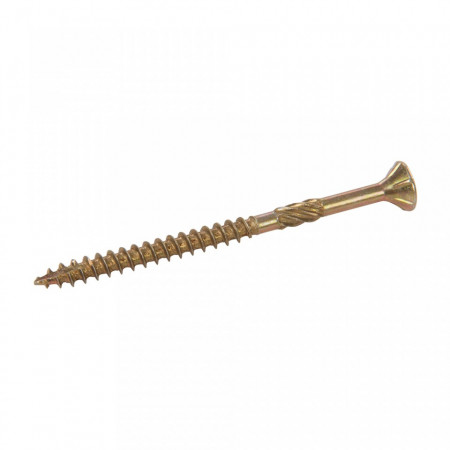 Set 100 suruburi lemn, anti-crapare lemn, 4x60mm, cap torx, bit inclus, Fixman