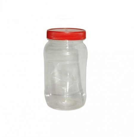 Set 112 flacoane, recipient din plastic tip BORCAN, 500ml cu capac