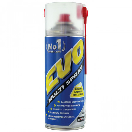 Spray tehnic lubrifiant, 400ml, 2 capete pulverizare, Evo