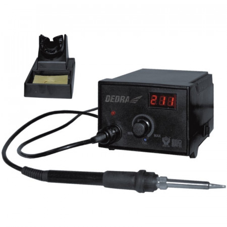 Statie de lipit Dedra 60W , temperatura reglabila 150°C-450°C