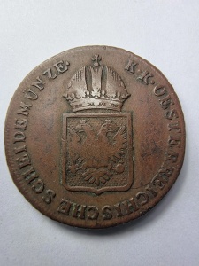 1 Kreuzer 1816 B – Împărat Franz I al Austriei – Imperiul Austriac - Img 4