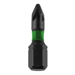 10 darabos bit készlet 1/4'', PZ2, 25mm, műanyag szállító doboz, acél S2, Dedra - Img 2