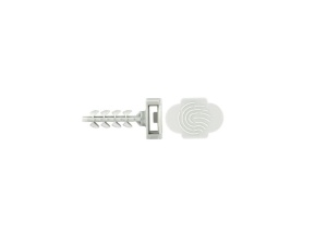 100 darabos nejlon dübel készlet fejjel műanyag kantárokhoz, 6 x 25mm, Celo
