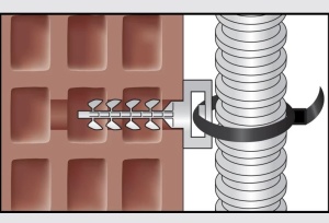 125 darabos nejlon dűbel készlet fejjel műanyag kantárhoz, 6 x 25mm, Celo - Img 6