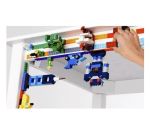 4 db öntapadós rugalmas szalag készlet, lego kompatibilis, 3,6m, kék, lila, narancs, fekete, Build Bonanza - Img 2