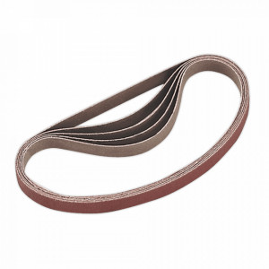 5 darabos csiszolószalag-készlet, 10 x 330mm, 120-as szemcseméret, Silverline - Img 5