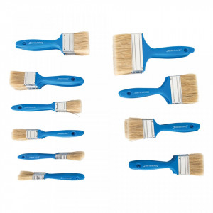 50 darabos ecsetkészlet, 8 x 12 mm, 10 x 25 mm, 6 x 40 mm, 18 x 50 mm, 4 x 75 mm és 4 x 100 mm, Silverline - Img 3