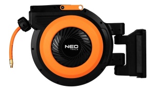 9.5mm behúzható tömlődob kompresszorhoz, pneumatikus, 15m, ideális autószervizhez, hátsó udvarra, Neo - Img 8
