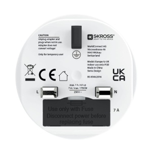 Adaptor de călătorie SKROSS, „Europa – Marea Britanie” - Img 3