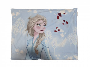 Ágynemű, 1 párnahuzat 200 x 140 cm, 1 párnahuzat 70 x 90 cm, egyszemélyes, bolyhos mikroszálas, Disney Frozen - Img 3