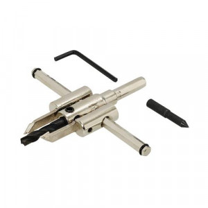 Állítható vágóeszköz gipszkartonhoz, fához, műanyaghoz, 30-120mm, 30mm, Silverline - Img 1