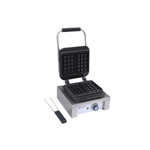 Aparat Hendi Brussels pentru vafe / waffles, 2200W, 2 placi dreptunghiulare 3x5 cm
