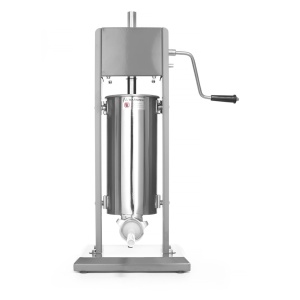 Aparat profesional pentru umplut carnati, HENDI Smart, 5 lt, sistem umplere cu 2 viteze, inclus set 3 palnii, 30x34x(H)69 cm