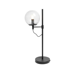 Asztali lámpa, íróasztal, éjjeliszekrény PREMIUM, RETRO design, E14 foglalat, magasság 60cm, LUCANDE - Img 6